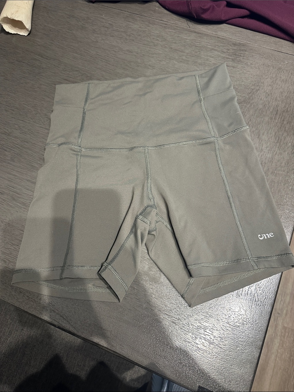 one 5 one High-Waist Bike Shorts - Olive